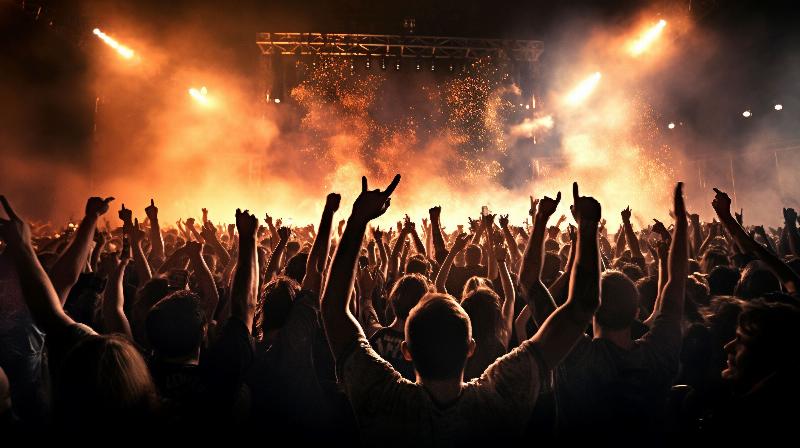 Animateur radio français diffusant de la pop rock en direct studio